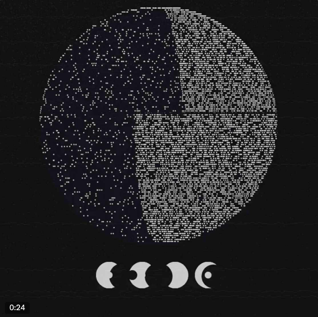 Project cover image, Generative Art C